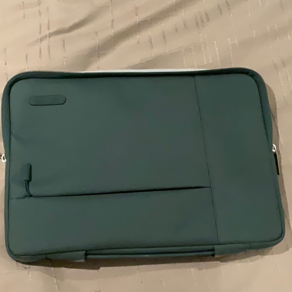 Mosiso laptop sleeve bag. Green  15 inch